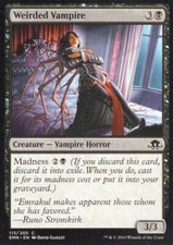 4X WEIRDED VAMPIRE 113/205 ELDRITCH MOON MTG MAGIC LP X4