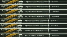 8 STIFF FLEX TAYLORMADE GRAPHITE IRON SHAFTS .355 taper ROCKET FUEL65 4-W W SET