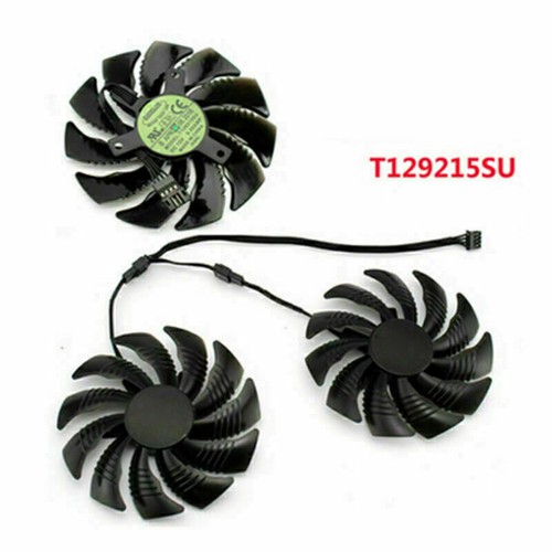 Replacement Cooler Cooling Fan For Gigabyte GTX 1060 1070 T129215SU Fan 85mm - Afbeelding 17 van 22