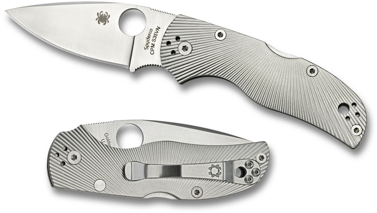 New Spyderco /Native 5 /Titanum Fluted /s35vn /C41TIFP5 