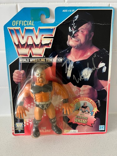 WWF Hasbro The Warlord Signed/Autographed/JSA Cert...