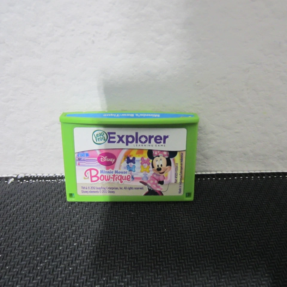 Minnie Mouse LeapPad 2 3 GS XDi Ultra eBook Leapster LeapFrog Learning Game - Image 4 of 4