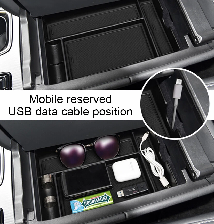 Органайзер на центральную консоль лоток для Lexus RX350/RX350h/RX450h/RX500h 2023-2024 - Изображение 3 из 4