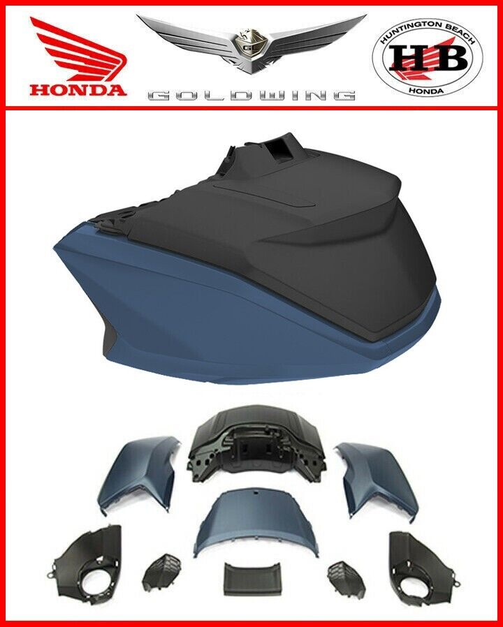 2022 Honda Gold Wing GL1800 Nightshade Blue TRUNK OEM Trunk 2022 Honda Gold Wing GL1800 Nightshade Blue TRUNK OEM Trunk