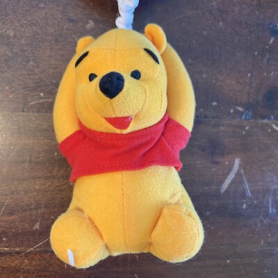 Vintage 1996 Disney Winnie The Pooh Musical Pull Down Baby Plush