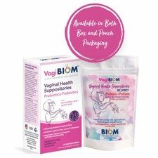 Vaginal Probiotic Suppository 30 :Natural,Vaginal pH  Odor Control,No Parabens