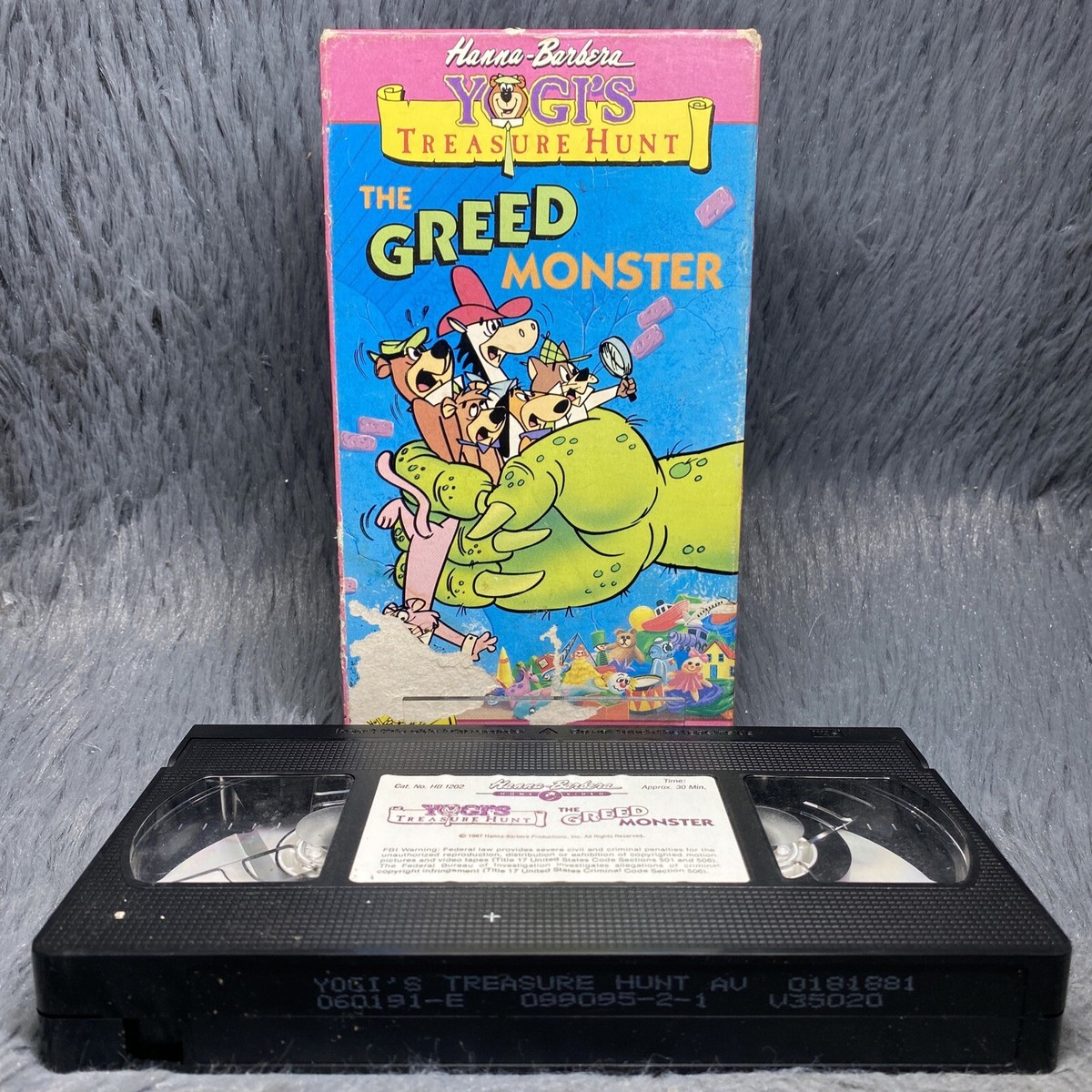 Hanna-Barbera Yogi's Treasure Hunt - The Greed Monster VHS 1990
