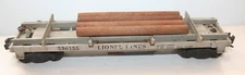 LIONEL 3361 LOG DUMP CAR ALL ORIGINAL POST WAR