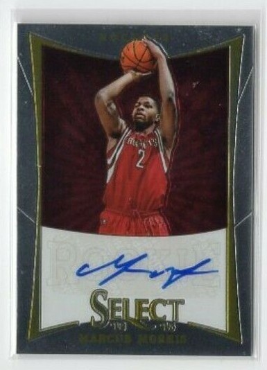 2012/13 PANINI SELECT MARCUS MORRIS AUTO RC (174/299)