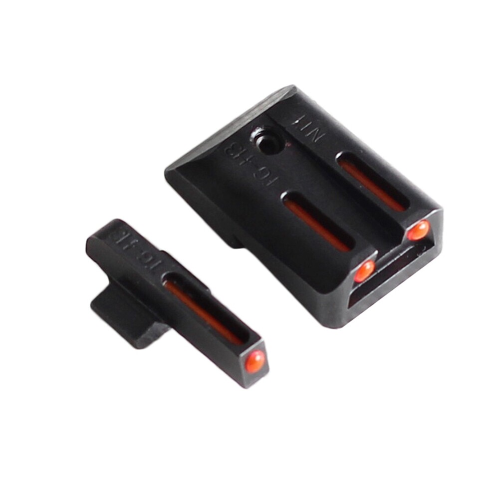 🔥Sights Fiber Optic Light Tube Front & RearNovak Cut Green/Red Rear