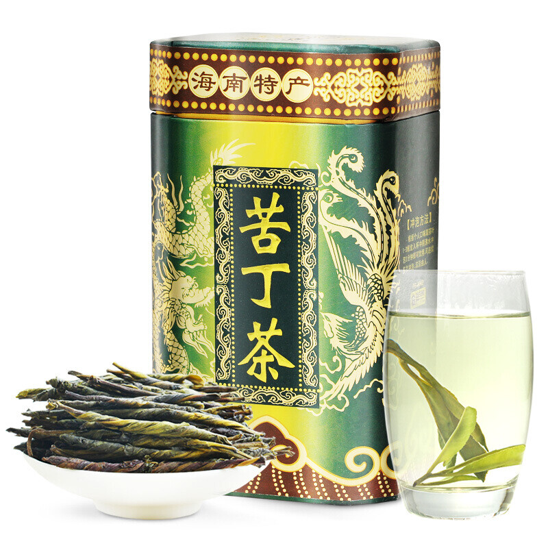 125g Hainan Specialty Bitter Green Tea Needle Ku Ding Cha