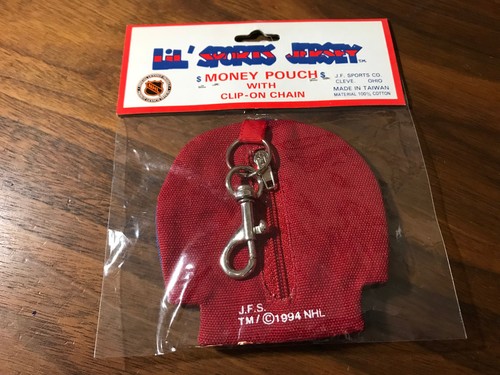 NHL AVALANCHE I.D. Bolsa de dinero con soporte NUEVA rara deportiva coleccionable DE COLECCIÓN - Imagen 2 de 2