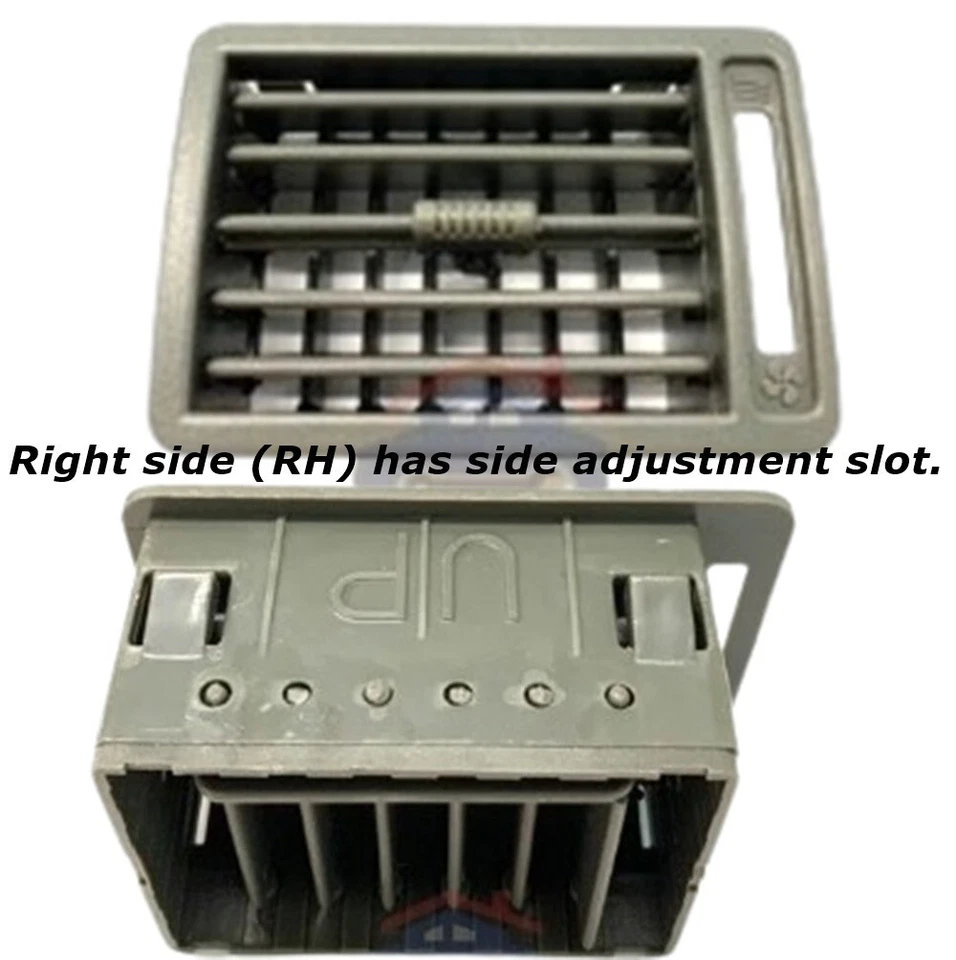 Juego de 4 rejillas de ventilación de aire acondicionado grises para picku Isuzu TFR Rodeo 1987-1996 Foto 4 de 4