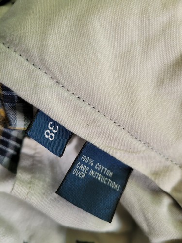 POLO Ralph Lauren NAVY PLAID SHORTS MENS 38 - Picture 5 of 7