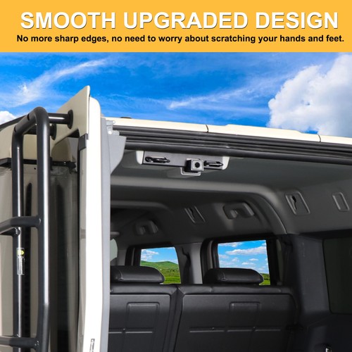 Black Steel Tailgate Upper Door Lock Dust Cover For Ineos Grenadier 2020-2025 - Picture 12 of 14
