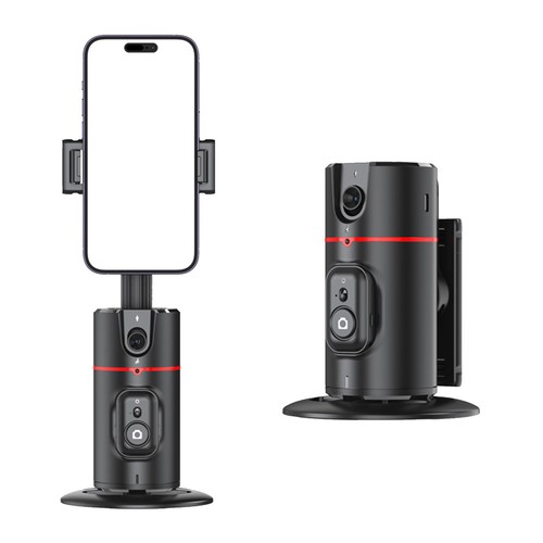 Support Téléphone Rotation 360° Auto Suivi Visage Trépied Cardan Stabilisateur pour Live - Photo 4 sur 14