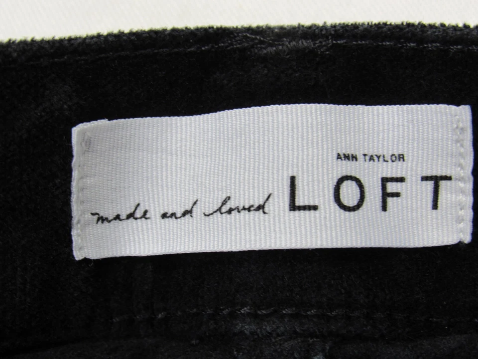 Pantalones de pana ajustados modernos MADE AND LOVE ANN TAYLOR LOFT 27/4 [29-30W 27L] Foto 4 de 4