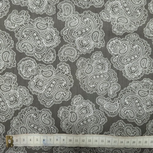 Baumwoll- Polyesterstoff Paisley Muster gewebt Meterware Kleider-, Dekostoff - Bild 5 von 10
