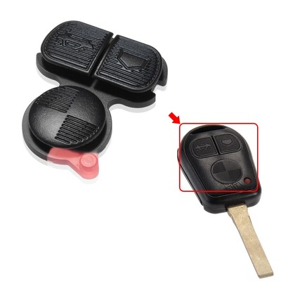 Gemodificeerde Flip Auto Afstandsbediening Sleutel Shell Case,voor BMW 1 3 5 6 7 Serie Z3 Z4 X3 X5 M5 E38 E39 E46,3-knoppen Fob HU58 Sleutelblad