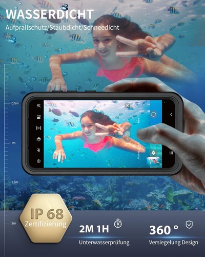 Für HandyHülle Samsung A55 5G Stoßfest Wasserdicht Tasche Bumper Schutz Hülle - Picture 8 of 10