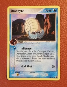 Omanyte 56/108 EX Power Keepers Common 2007  Pokémon Card 
