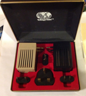 Voltage Converter, Voltage Valet Travel Kit, deluxe set