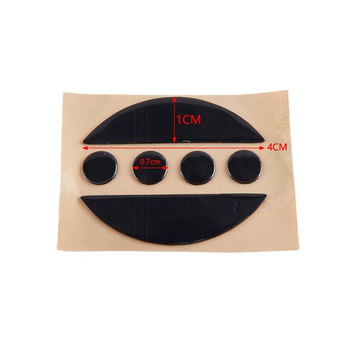 1Set Teflon Mouse Feet Mouse Skate For Logitech M336/337/585 Mouse Glide - Photo 5/7