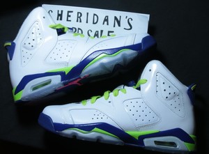 boys green jordans