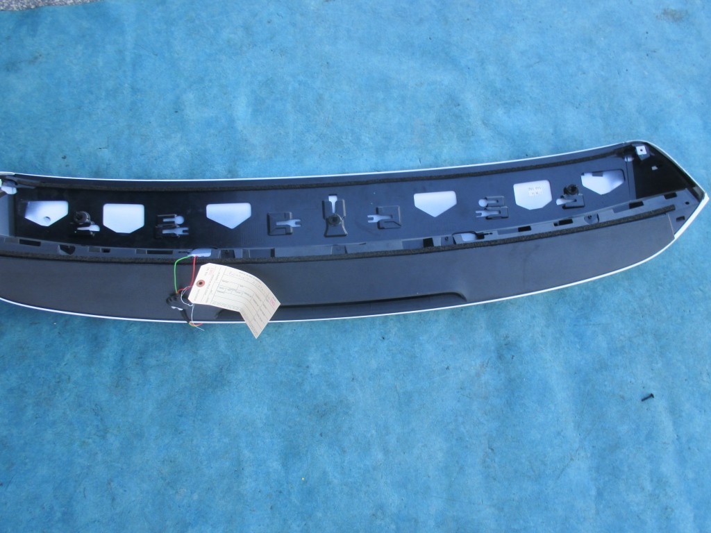 Bentley Bentayga rear tailgate spoiler skirt #3363 
