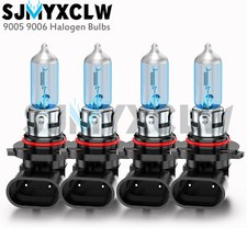 90059006 Combo Halogen Headlight Bulbs Kit Hilow Beam Super Bright 5000k White