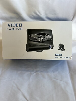 Car Dash Cam W Back Up Cam