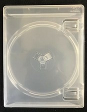 5 pcs-original playstation 3 clear empty cases with blu-ray logo ps3