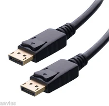 Gold Plated Shielded DisplayPort Cable for Medical Commercial Monitor 4K UHD TV
