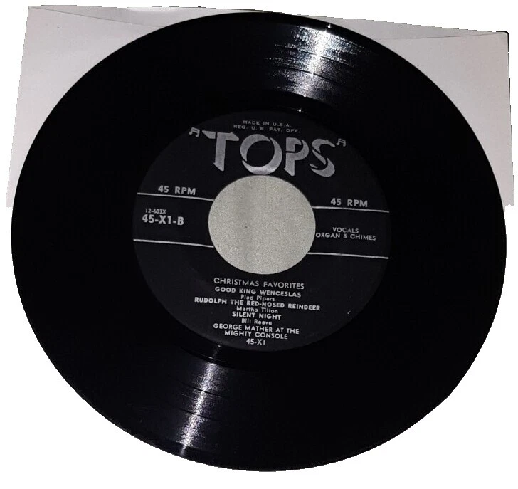 T.O.P. Holiday Velocidad de 45 RPM Discos de Vinilo
