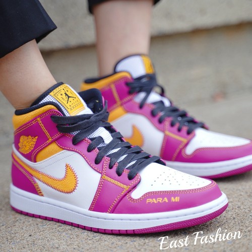 Nike Air Jordan 1 Mid DOD 'DÍA DE MUERTOS' Sneakers - Zivaar Artisan