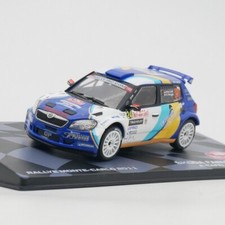 ixo 1:43 Skoda Fabia S2000 WRC 2011  Diecast Car Model Metal Toy