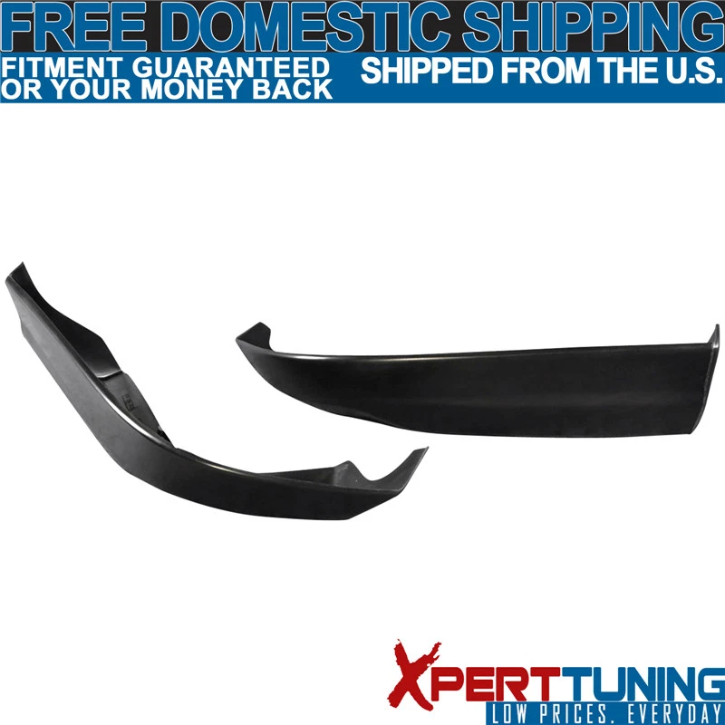 Fits 98-01 Acura Integra Rear Bumper Lip PU Valance Spats - Imagem 3 de 4