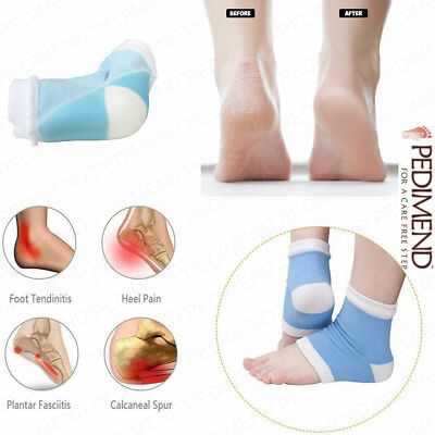 Pedimend Gel Fersenhülle Silikon Fuß Hautpflege Schutz Socken rissige Blase