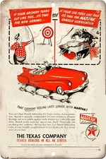 Tin Sign 8 x12 Buy Shell Marfak Motor Oil by Texaco