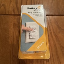Safety 1st Press Tab Plug Protectors - 1 Package of 20 Count