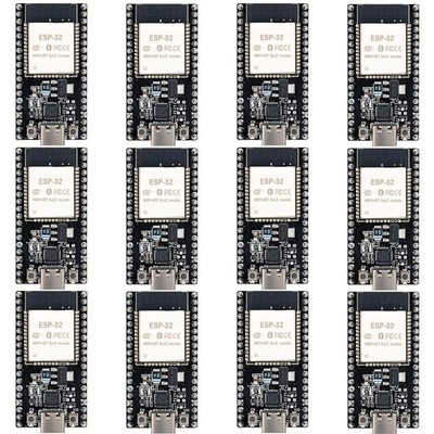 12 Packs ESP32-DevKitC-32 Development Board modules(ESP-32D,ESP-32 CP2012 USB...