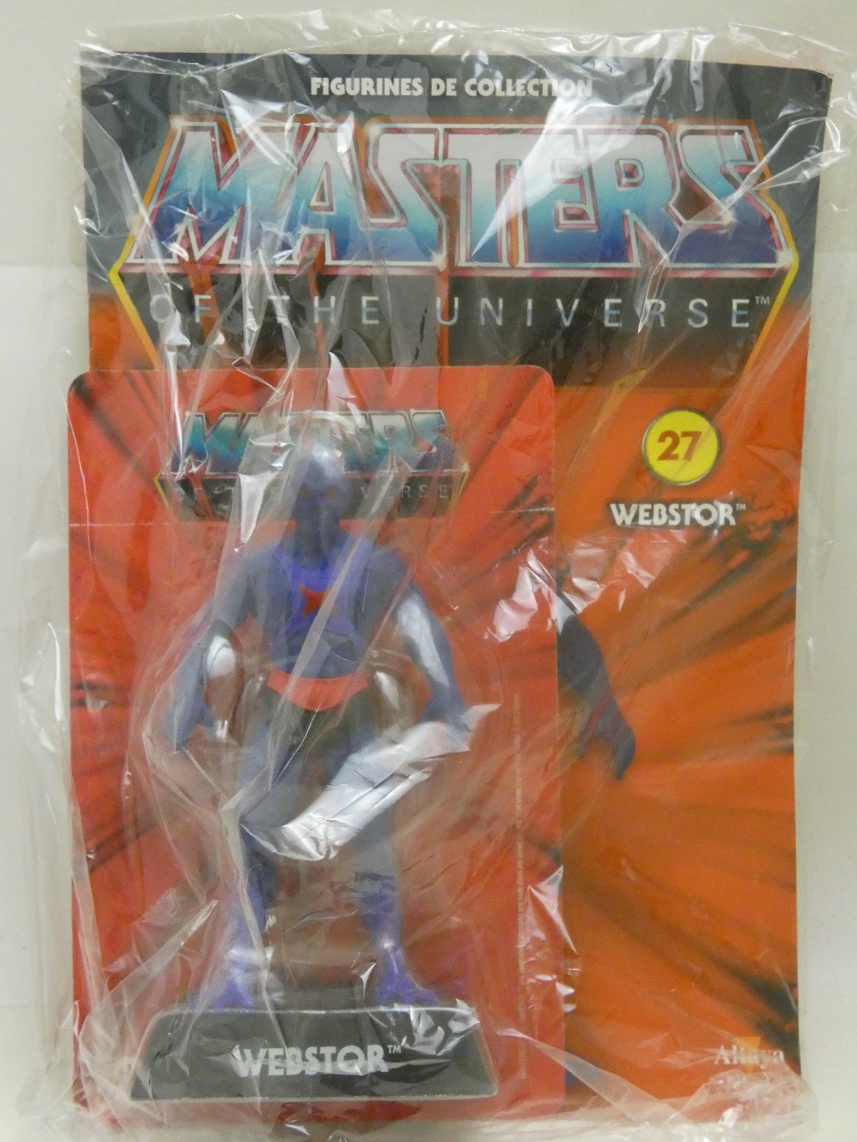 Figurine Webstor Altaya N°27 pour compléter la collection Les Maîtres de l'Univers