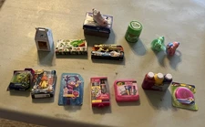 Zuru Mini Brands Lot Of 14 Includes Turtle, Crayola, Sketcher, Frisbee, Slime