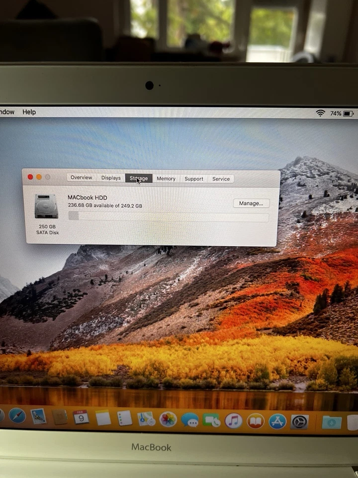 Apple MacBook Core 2 Duo 13 Zoll " White 250GB HD, 2GB RAM, macOS High Sierra - Bild 4 von 4