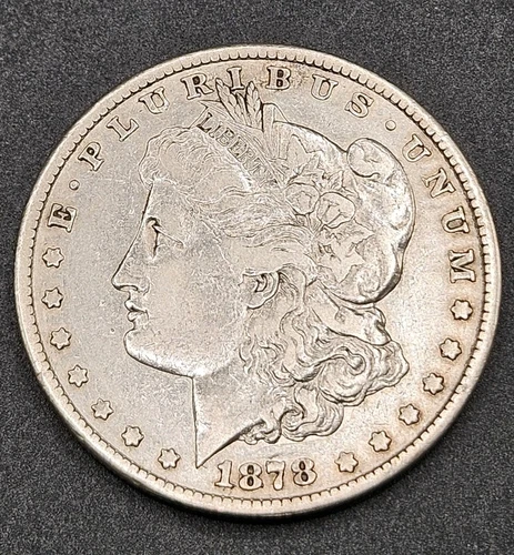 1878-CC Morgan Dollar | VERY FINE Details
