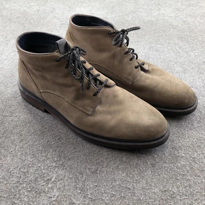Botas Chukka Cole Haan Para Hombre Talla 10 Marrón Gamuza Grand OS Con Cordones C20341 - Imagen 1 de 4