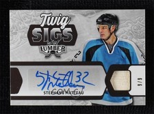 2021 Leaf Lumber Twig Sigs Pewter 6/6 Stephane Matteau Stéphane #TS-SM1 Auto 8q5