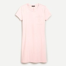 (NWT) J CREW Pocket T-shirt Dress Pink Sixe X...