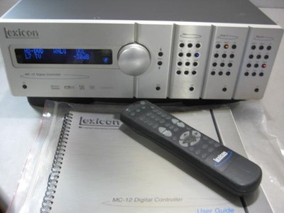 LEXICON MC-12 THX BALANCED DIGITAL CONTROLLER PREAMP PROCESSOR