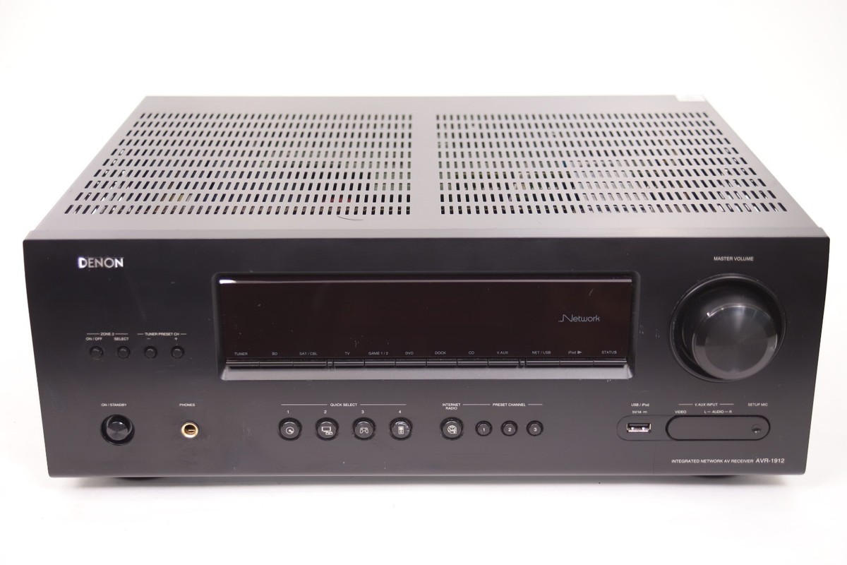 Buy Denon AVR 1912 7.1 Channel 125 Watt Receiver online | eBay